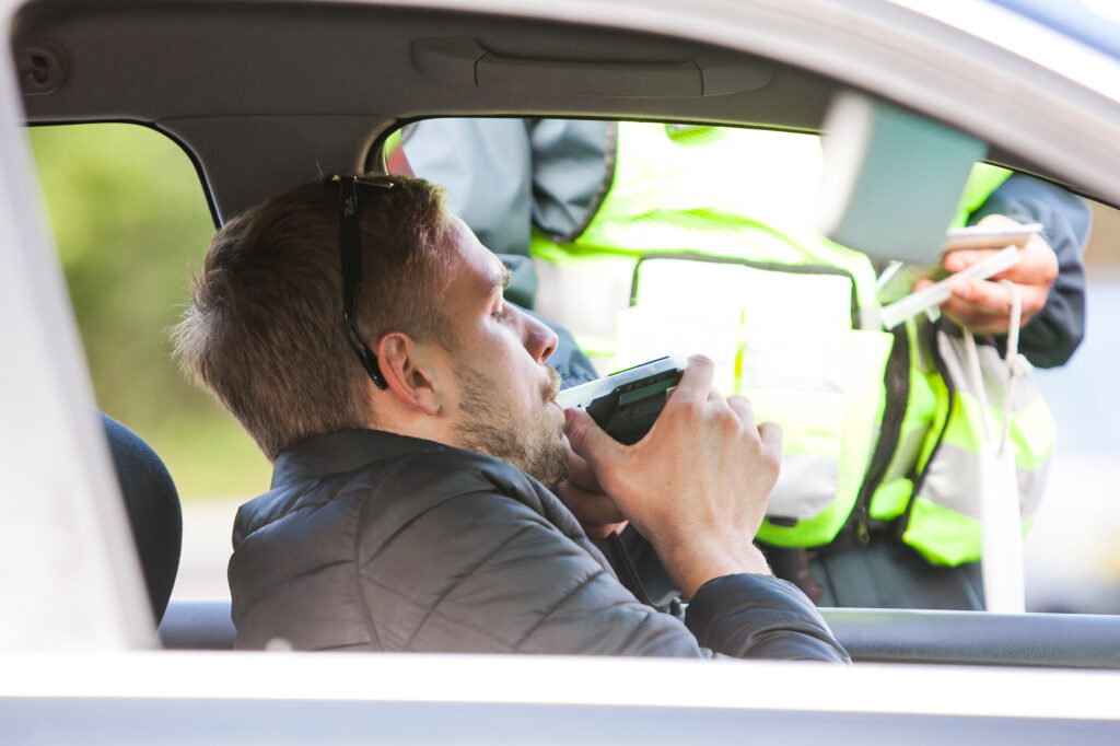 Breath Test After a DWI Stop